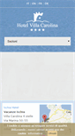 Mobile Screenshot of hotelvillacarolinaischia.com